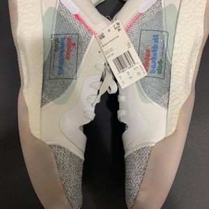 adidas White and Gray Sneakers